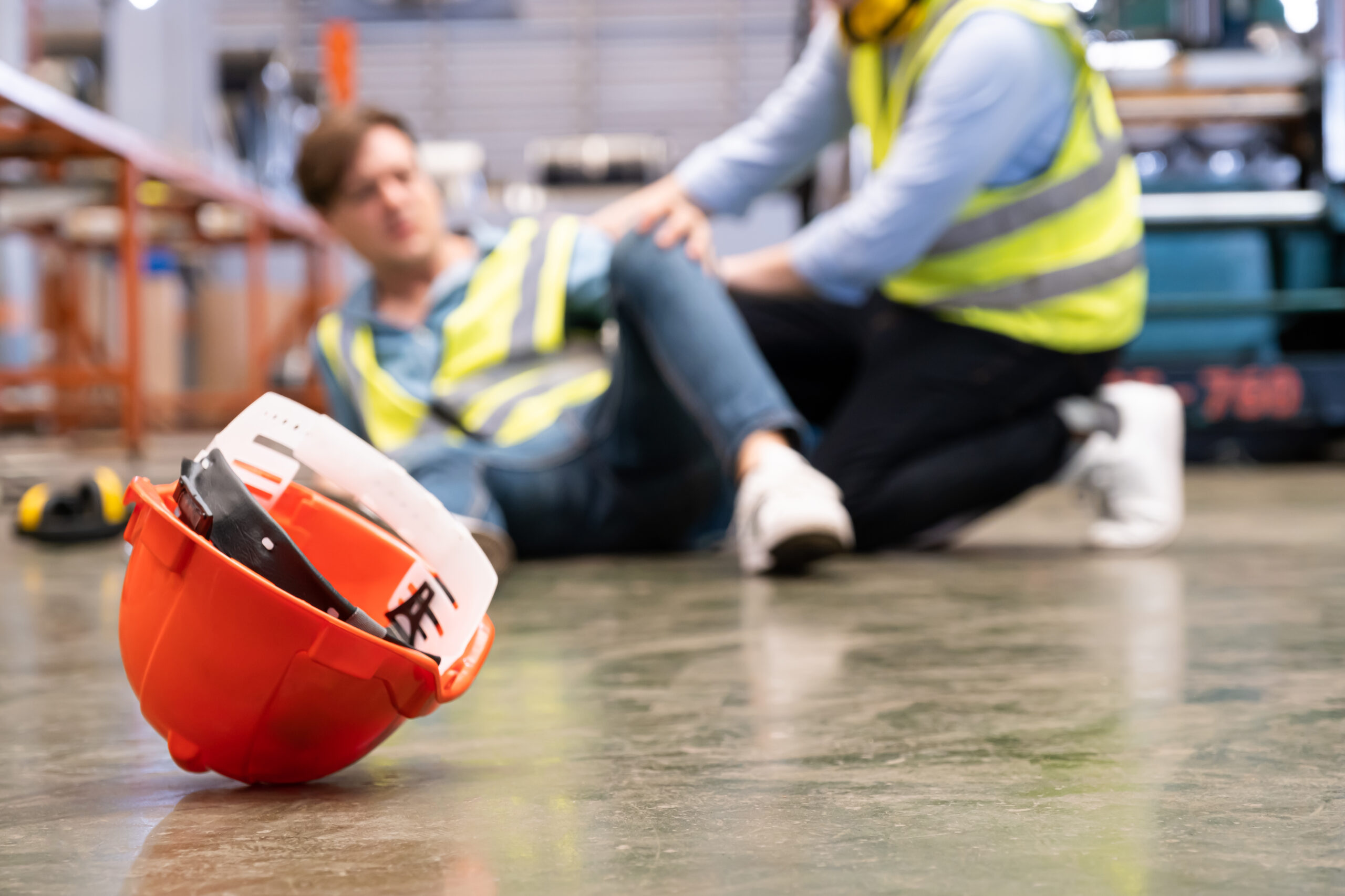 man injured in a workers compensation accident