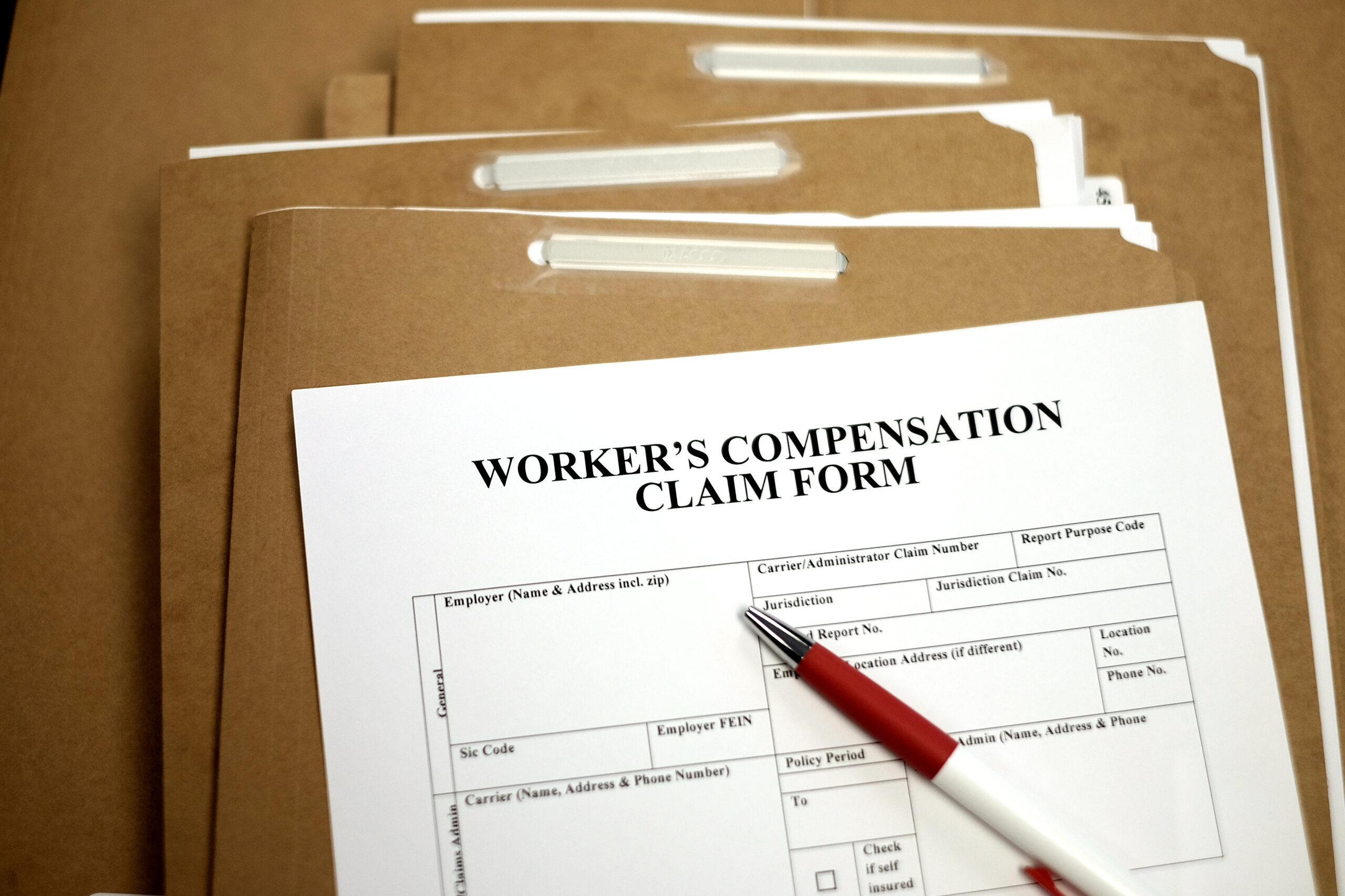 Workers Compensation Claim Form Complaint for Work Injury