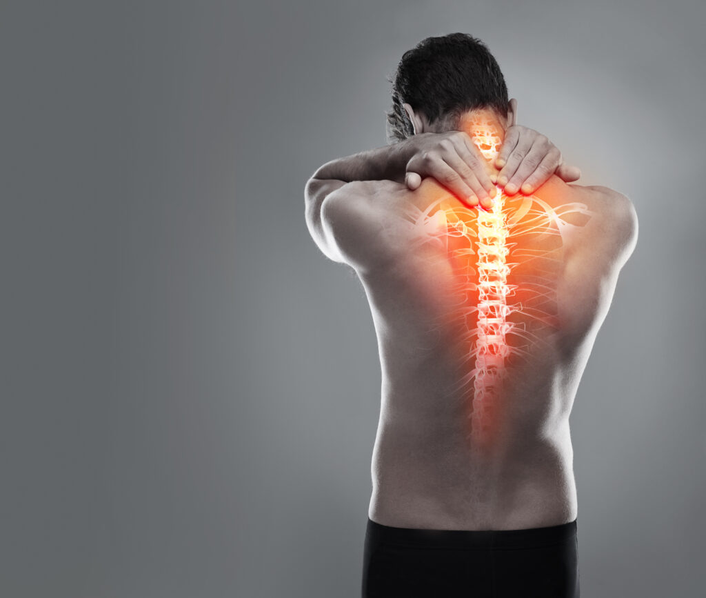 spine pain from car accident