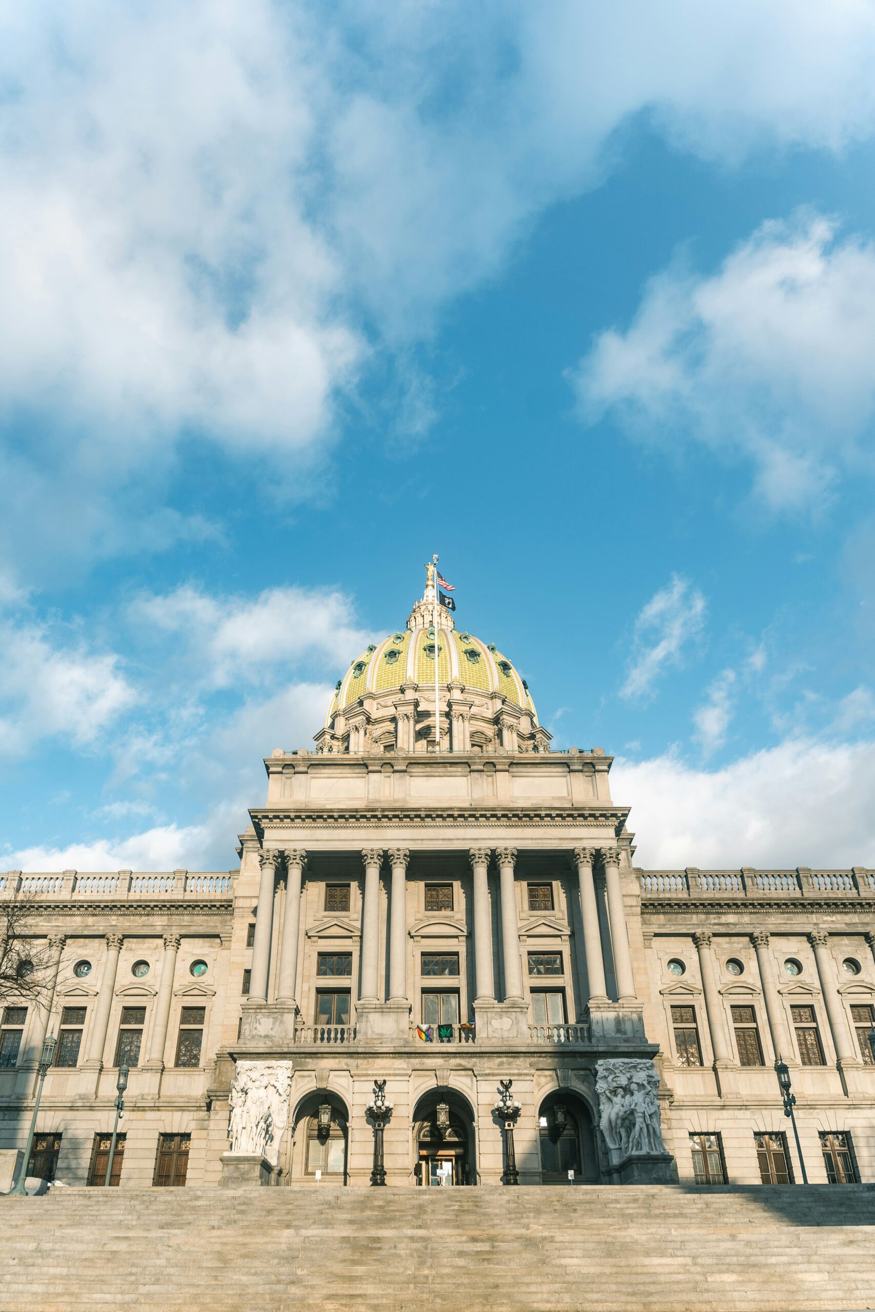 The Pennsylvania Capital Building in Harrisburg, PA